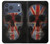 S3848 イギリスの旗の頭蓋骨 United Kingdom Flag Skull iPhone 17 Pro Max, 18 Pro Max バックケース、フリップケース・カバー