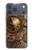 S3927 コンパスクロックゲージスチームパンク Compass Clock Gage Steampunk iPhone 17 Pro Max, 18 Pro Max バックケース、フリップケース・カバー