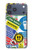 S3960 安全標識ステッカー コラージュ Safety Signs Sticker Collage iPhone 17 Pro Max バックケース、フリップケース・カバー