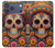 S3999 メキシコスカルの絵画 Mexican Skull Painting iPhone 17 Pro Max バックケース、フリップケース・カバー