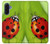 S0892 天道虫 Ladybug Samsung Galaxy A17 バックケース、フリップケース・カバー