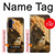 S1046 ライオン 森の王 Lion King of Forest Samsung Galaxy A17 バックケース、フリップケース・カバー