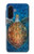 S1249 青い海亀 Blue Sea Turtle Samsung Galaxy A17 バックケース、フリップケース・カバー