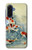S1654 魚アート絵画 Koi Carp Fish Art Painting Samsung Galaxy A17 バックケース、フリップケース・カバー