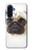 S1852 パグ犬 Pug Dog Samsung Galaxy A17 バックケース、フリップケース・カバー
