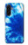 S1869 絞り染めブルー Tie Dye Blue Samsung Galaxy A17 バックケース、フリップケース・カバー