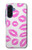 S2214 ピンクの唇のキス Pink Lips Kisses Samsung Galaxy A17 バックケース、フリップケース・カバー