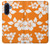 S2245 ハワイのハイビスカスオレンジ柄 Hawaiian Hibiscus Orange Pattern Samsung Galaxy A17 バックケース、フリップケース・カバー
