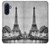 S2350 古いパリエッフェル塔 Old Paris Eiffel Tower Samsung Galaxy A17 バックケース、フリップケース・カバー