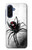 S2386 クロゴケグモ Black Widow Spider Samsung Galaxy A17 バックケース、フリップケース・カバー