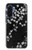 S2544 黒花柄の着物 Japanese Kimono Style Black Flower Pattern Samsung Galaxy A17 バックケース、フリップケース・カバー