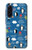S2572 マリンペンギン柄 Marine Penguin Pattern Samsung Galaxy A17 バックケース、フリップケース・カバー