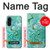 S2653 ドラゴングリーンターコイズストーングラフィックプリント Chinese Dragon Green Turquoise Stone Graphic Printed Samsung Galaxy A17 バックケース、フリップケース・カバー