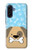 S2669 犬の足 骨 可愛い漫画のパターン Cute Dog Paws Bones Cartoon Samsung Galaxy A17 バックケース、フリップケース・カバー