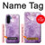 S2690 アメジスト結晶グラフィックプリント Amethyst Crystals Graphic Printed Samsung Galaxy A17 バックケース、フリップケース・カバー