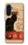 S2739 チャットノワール 黒猫 ヴィンテージ Chat Noir Black Cat Vintage Samsung Galaxy A17 バックケース、フリップケース・カバー