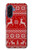 S2835 クリスマス トナカイ パターン Christmas Reindeer Knitted Pattern Samsung Galaxy A17 バックケース、フリップケース・カバー