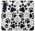 S2904 犬ポウ Dog Paw Prints Samsung Galaxy A17 バックケース、フリップケース・カバー
