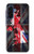 S2936 英国旗地図 UK British Flag Map Samsung Galaxy A17, A18 バックケース、フリップケース・カバー