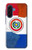 S3017 パラグアイの旗 Paraguay Flag Samsung Galaxy A17 バックケース、フリップケース・カバー