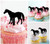 TA0283 野生の馬 Wild Horse アクリル製 カップケーキトッパー ケーキトッパー ケーキスティック 結婚式　誕生日　パーティー　装飾用品　アクセサリー　10本