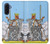 S3068 タロットカード ソードの女王 Tarot Card Queen of Swords Samsung Galaxy A17 バックケース、フリップケース・カバー