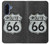 S3207 ルート66サイン Route 66 Sign Samsung Galaxy A17 バックケース、フリップケース・カバー