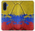 S3306 コロンビアの旗ビンテージフットボールのグラフィック Colombia Flag Vintage Football Graphic Samsung Galaxy A17 バックケース、フリップケース・カバー
