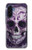 S3582 紫の頭蓋骨 Purple Sugar Skull Samsung Galaxy A17 バックケース、フリップケース・カバー