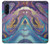 S3676 カラフルな抽象的な大理石の石 Colorful Abstract Marble Stone Samsung Galaxy A17, A18 バックケース、フリップケース・カバー