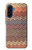 S3752 ジグザグ生地パターングラフィックプリント Zigzag Fabric Pattern Graphic Printed Samsung Galaxy A17 バックケース、フリップケース・カバー