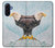 S3843 白頭ワシと氷 Bald Eagle On Ice Samsung Galaxy A17 バックケース、フリップケース・カバー