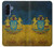 S3858 ウクライナ ヴィンテージ旗 Ukraine Vintage Flag Samsung Galaxy A17 バックケース、フリップケース・カバー