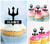 TA0338 悪魔ピッチフォーク Devil Pitchfork アクリル製 カップケーキトッパー ケーキトッパー ケーキスティック 結婚式　誕生日　パーティー　装飾用品　アクセサリー　10本