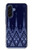 S3950 テキスタイル タイ ブルー パターン Textile Thai Blue Pattern Samsung Galaxy A17 バックケース、フリップケース・カバー