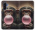 S3973 ピンクの風船ガムを吹くチンパンジー Chimpanzee Blowing Pink Bubblegum Samsung Galaxy A17 バックケース、フリップケース・カバー