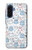 S4013 シームレスでかわいい幽霊の絵 Seamless Cute Ghost Pattern Samsung Galaxy A17 バックケース、フリップケース・カバー