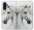 S4025 白馬の絵 White Horse Painting Samsung Galaxy A17, A18 バックケース、フリップケース・カバー