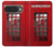 S0058 ロンドン〔イギリス〕の赤い電話ボックス Classic British Red Telephone Box Google Pixel 10, 10 Pro バックケース、フリップケース・カバー