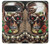 S0753 スカル 翼 バラ パンク Skull Wing Rose Punk Google Pixel 10, 10 Pro バックケース、フリップケース・カバー