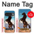 S0934 黒野生馬 Wild Black Horse Google Pixel 10, 10 Pro バックケース、フリップケース・カバー