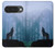 S0935 森の中の野生オオカミのハウリング Wolf Howling in Forest Google Pixel 10, 10 Pro バックケース、フリップケース・カバー