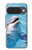 S1291 イルカ Dolphin Google Pixel 10, 10 Pro バックケース、フリップケース・カバー