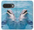 S1291 イルカ Dolphin Google Pixel 10, 10 Pro バックケース、フリップケース・カバー
