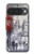 S1295 パリのエッフェル絵画 Eiffel Painting of Paris Google Pixel 10, 10 Pro バックケース、フリップケース・カバー