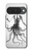 S1432 頭蓋骨のタコのX線 Skull Octopus X-ray Google Pixel 10, 10 Pro バックケース、フリップケース・カバー