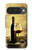 S2042 ブドウのボトルと赤ワインのグラス A Grape Vineyard Grapes Bottle and Glass of Red Wine Google Pixel 10, 10 Pro バックケース、フリップケース・カバー