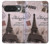 S2211 パリエッフェル塔ポストカード Paris Postcard Eiffel Tower Google Pixel 10, 10 Pro バックケース、フリップケース・カバー