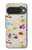 S2321 飲食パターン Food and Drink Seamless Google Pixel 10, 10 Pro バックケース、フリップケース・カバー