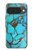 S2685 アクアターコイズ宝石グラフィックプリント Aqua Turquoise Gemstone Graphic Printed Google Pixel 10, 10 Pro バックケース、フリップケース・カバー